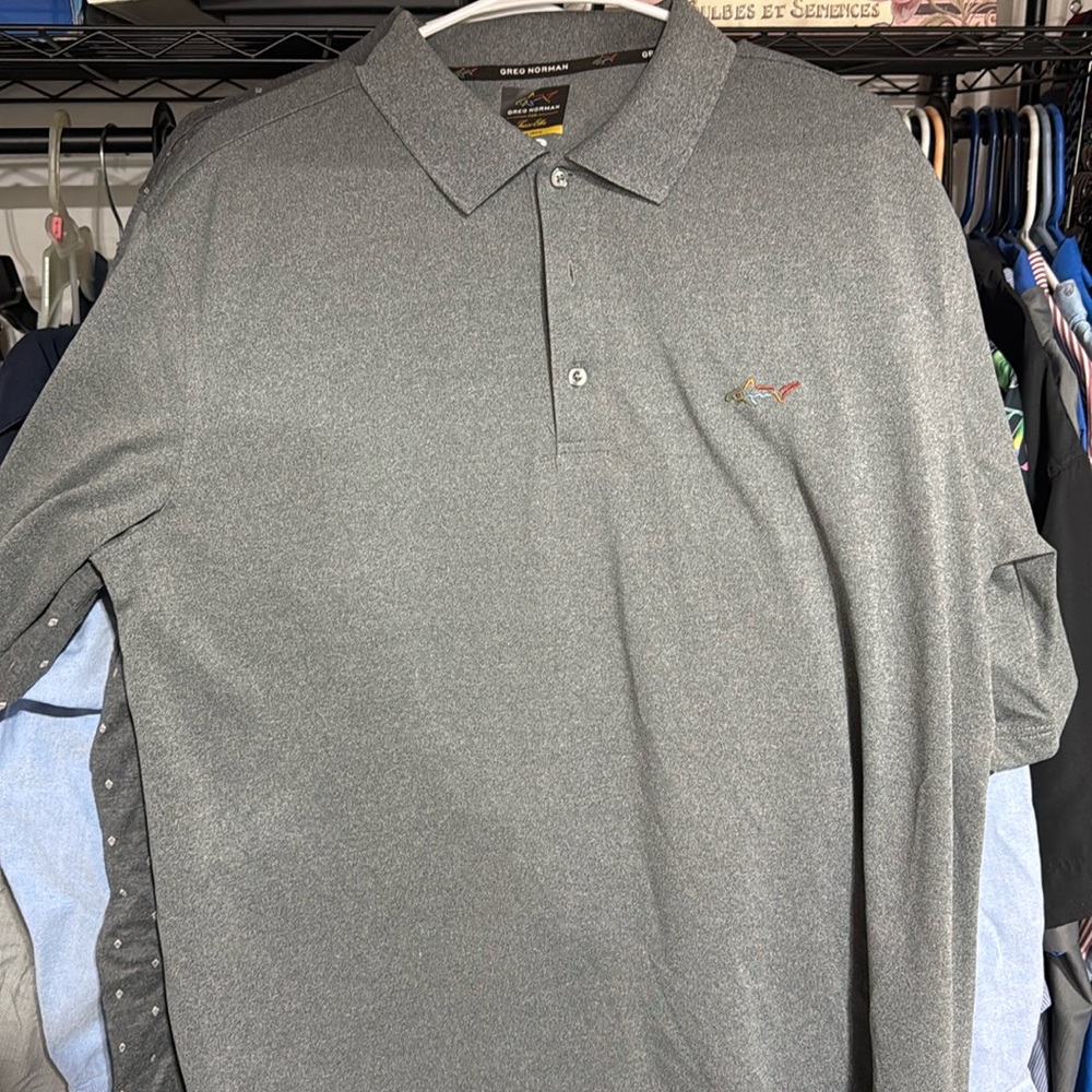 Greg Norman Play Dry Golf Polo